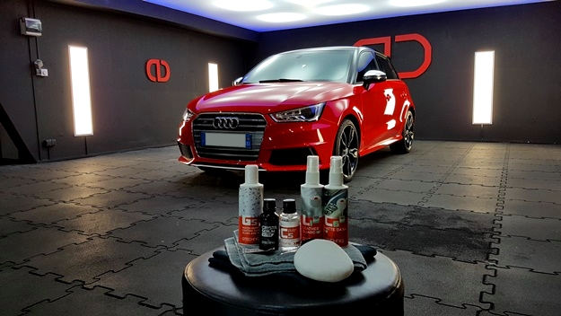 Gtechniq ceramic coating treatment on an Audi S1 Quattro